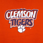 NCAA (Russell Athletic) - Orange Clemson Tigers Crew Neck Sweatshirt 1990s Small