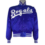 Starter - Kansas City Royals Satin Jacket 1990s Small Vintage Retro Baseball