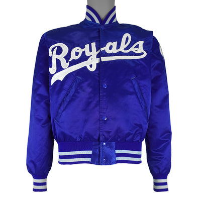 Starter - Kansas City Royals Satin Jacket 1990s Small