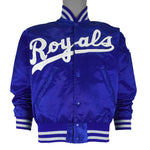 Starter - Kansas City Royals Satin Jacket 1990s Small Vintage Retro Baseball