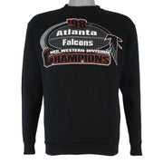 NFL (Tultex) - Atlanta Falcons Crew Neck Sweatshirt 1998 Medium Vintage Retro Football