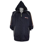 Karl Kani - Big Embroidered Logo Hooded Windbreaker 1990s X-Large Vintage Retro