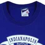 NFL (Bike) - Indianapolis Colts Football Big Spell-Out T-Shirt 1994 X-Large Vintage Retro Football