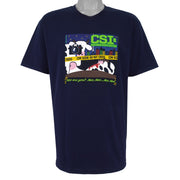 Vintage (Cows) - CSI Cow Scene Investigation T-Shirt 1990s Large Vintage Retro
