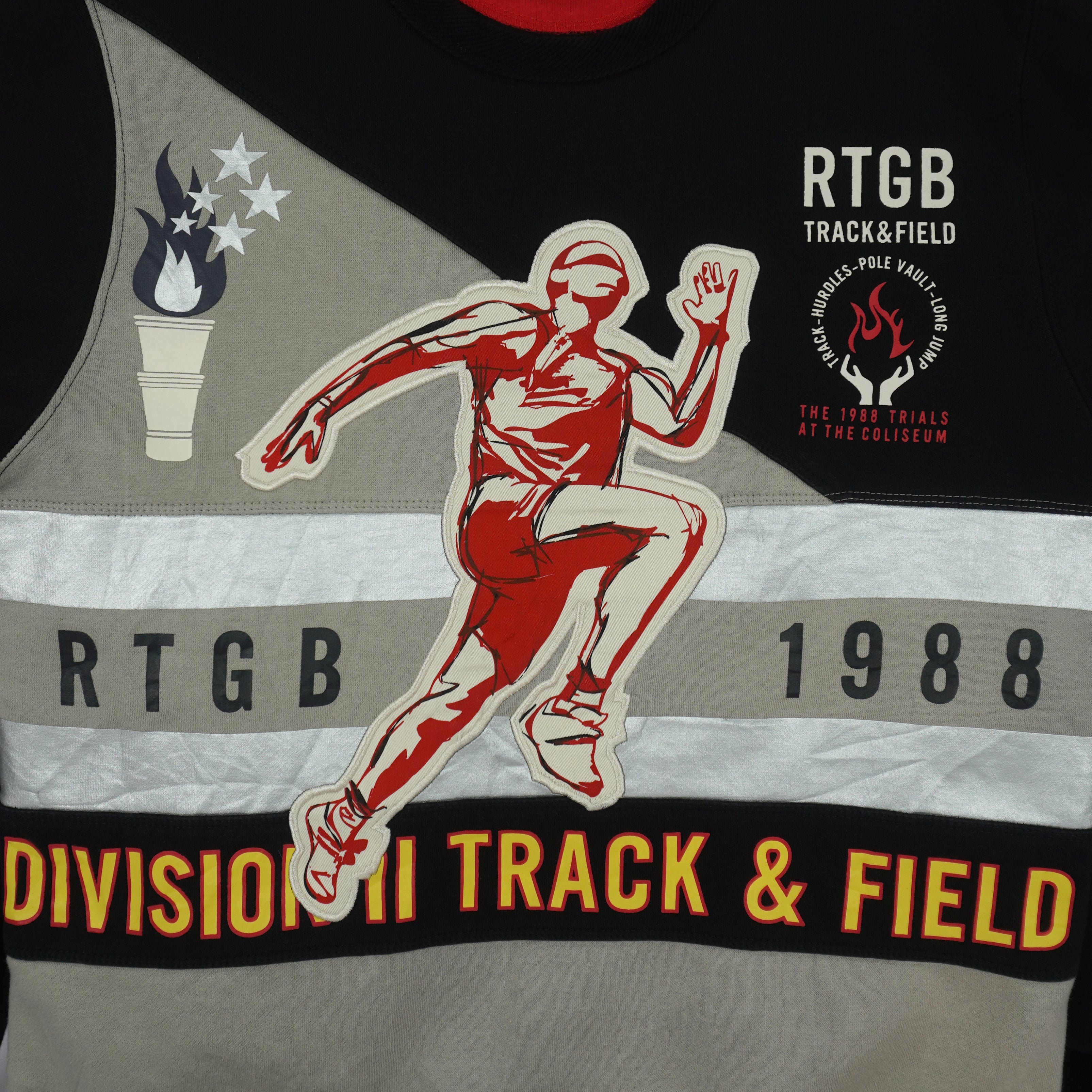 Vintage (Red Tag) - AL Colosseo Track & Field Sweatshirt 1988 Large Vintage Retro