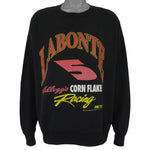 NASCAR (Chase) - Labonte No. 5 Racing Crew Neck Sweatshirt 1997 X-Large Vintage Retro
