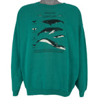 Vintage (Hanes) - Whales of Cape Cod Crew Neck Sweatshirt 1990s X-Large Vintage Retro