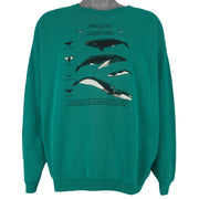 Vintage (Hanes) - Whales of Cape Cod Crew Neck Sweatshirt 1990s X-Large Vintage Retro