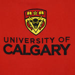 Vintage - University of Calgary Spell-Out Crew Neck Sweatshirt 1990s Small Vintage Retro Football