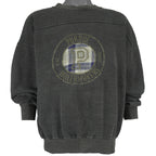 NCAA (CS) - Purdue Boilermakers Embroidered Sweatshirt 1990s Large Vintage Retro