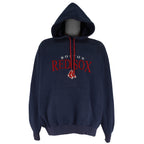 MLB (Lee) - Boston Red Sox Hooded Sweatshirt 1990s X-Large Vintage Retro Baseball