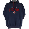 MLB (Lee) - Boston Red Sox Hooded Sweatshirt 1990s X-Large Vintage Retro Baseball