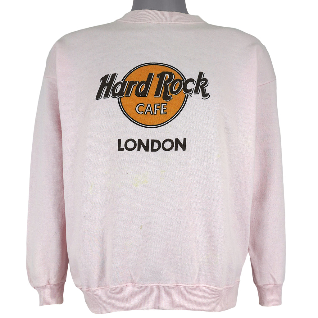 Vintage - Hard Rock London Crew Neck Sweatshirt 1990s Medium Vintage Retro