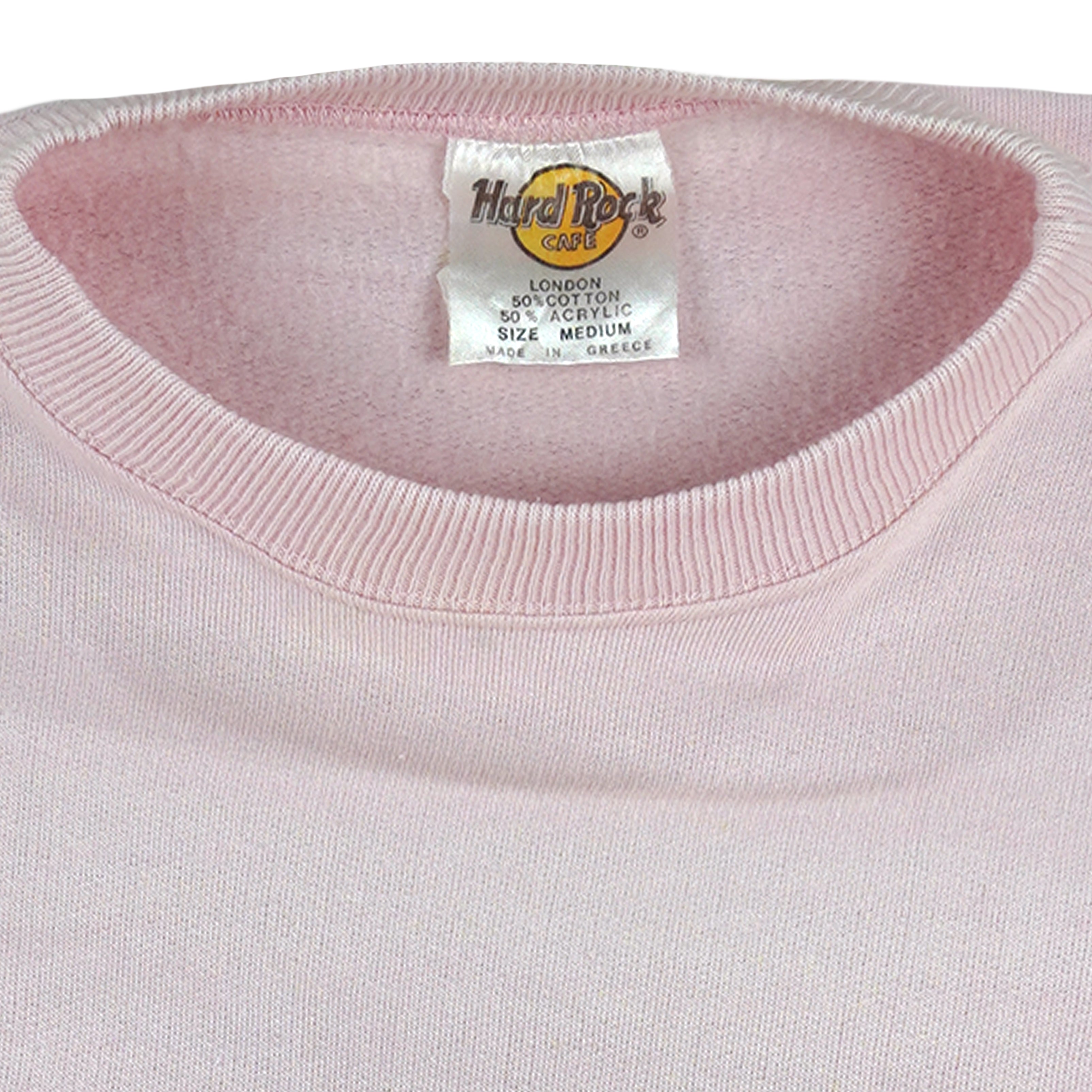 Vintage - Hard Rock London Crew Neck Sweatshirt 1990s Medium Vintage Retro