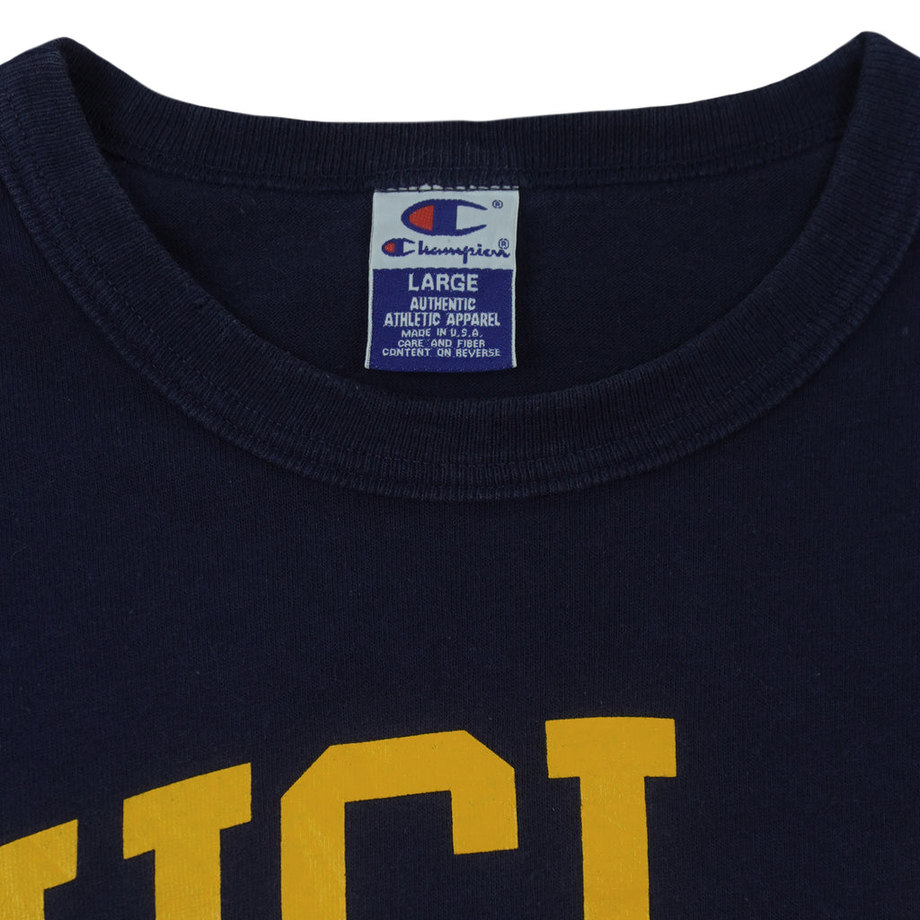 Champion - UCLA Bruins Spell-Out T-Shirt 1990s Large Vintage Retro Basketball