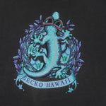 Vintage - Black Gecko Hawaii T-Shirt 1990s X-Large Vintage Retro