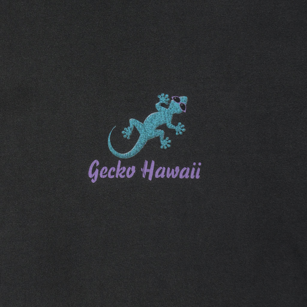 Vintage - Black Gecko Hawaii T-Shirt 1990s X-Large Vintage Retro
