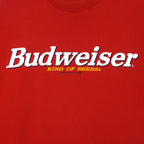 Budweiser - Red King Of Beer Spell-Out T-Shirt 1999 X-Large Vintage Retro