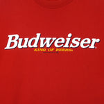 Budweiser - Red King Of Beer Spell-Out T-Shirt 1999 X-Large Vintage Retro