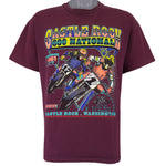 Vintage (Anvil) - Castle Rock 600 National Single Stitch T-Shirt 1995 Large