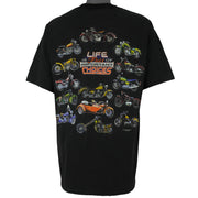 Vintage (Gildan) - Life Is Full Of Important Choices T-Shirt 1997 X-Large Vintage Retro