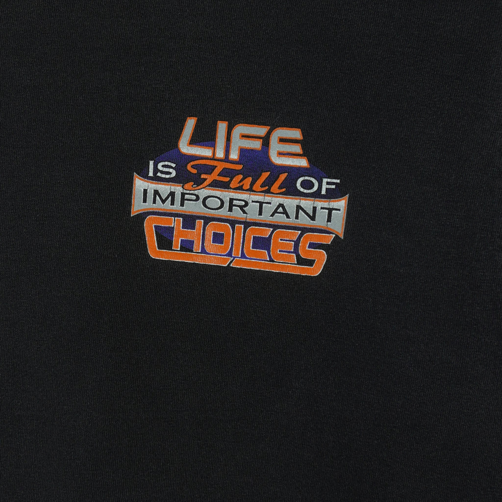 Vintage (Gildan) - Life Is Full Of Important Choices T-Shirt 1997 X-Large Vintage Retro