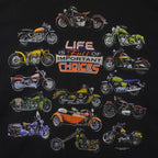 Vintage (Gildan) - Life Is Full Of Important Choices T-Shirt 1997 X-Large Vintage Retro