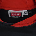 Reebok - Calgary Flames Hooded Sweatshirt 1990s Large Vintage Retro Hockey
