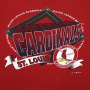 MLB (Logo 7) - St. Louis Cardinals Crew Neck Sweatshirt 1996 X-Large Vintage Retro Baseball