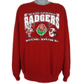 NCAA (Jerzees) - Wisconsin Badgers Rose Bowl Sweatshirt 1994 3X-Large Vintage Retro