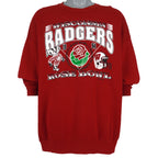 NCAA (Jerzees) - Wisconsin Badgers Rose Bowl Sweatshirt 1994 3X-Large Vintage Retro