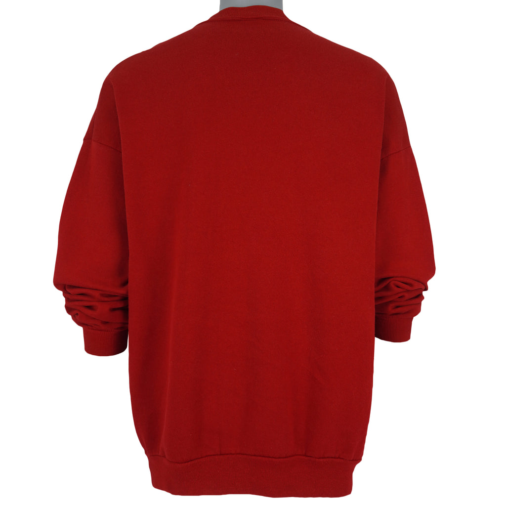 NCAA (Jerzees) - Wisconsin Badgers Rose Bowl Sweatshirt 1994 3X-Large Vintage Retro