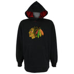 Nike - Chicago Blackhawks Hooded Sweatshirt 1990s Medium Vintage Retro Hockey