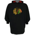 Nike - Chicago Blackhawks Hooded Sweatshirt 1990s Medium Vintage Retro Hockey