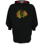 Nike - Chicago Blackhawks Hooded Sweatshirt 1990s Medium Vintage Retro Hockey