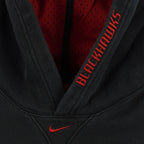 Nike - Chicago Blackhawks Hooded Sweatshirt 1990s Medium Vintage Retro Hockey