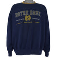 NCAA - Notre Dame Indiana Crew Neck Sweatshirt 1990s X-Large Vintage Retro