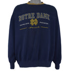 NCAA - Notre Dame Indiana Crew Neck Sweatshirt 1990s X-Large Vintage Retro