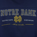 NCAA - Notre Dame Indiana Crew Neck Sweatshirt 1990s X-Large Vintage Retro