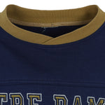 NCAA - Notre Dame Indiana Crew Neck Sweatshirt 1990s X-Large Vintage Retro