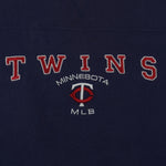 MLB (Lee) - Minnesota Twins Embroidered Sweatshirt 1990s Large Vintage Retro Baseball