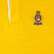 Ralph Lauren (Polo Sport) - Yellow 1/4 Button-Up Sweatshirt 1990s Small Vintage Retro