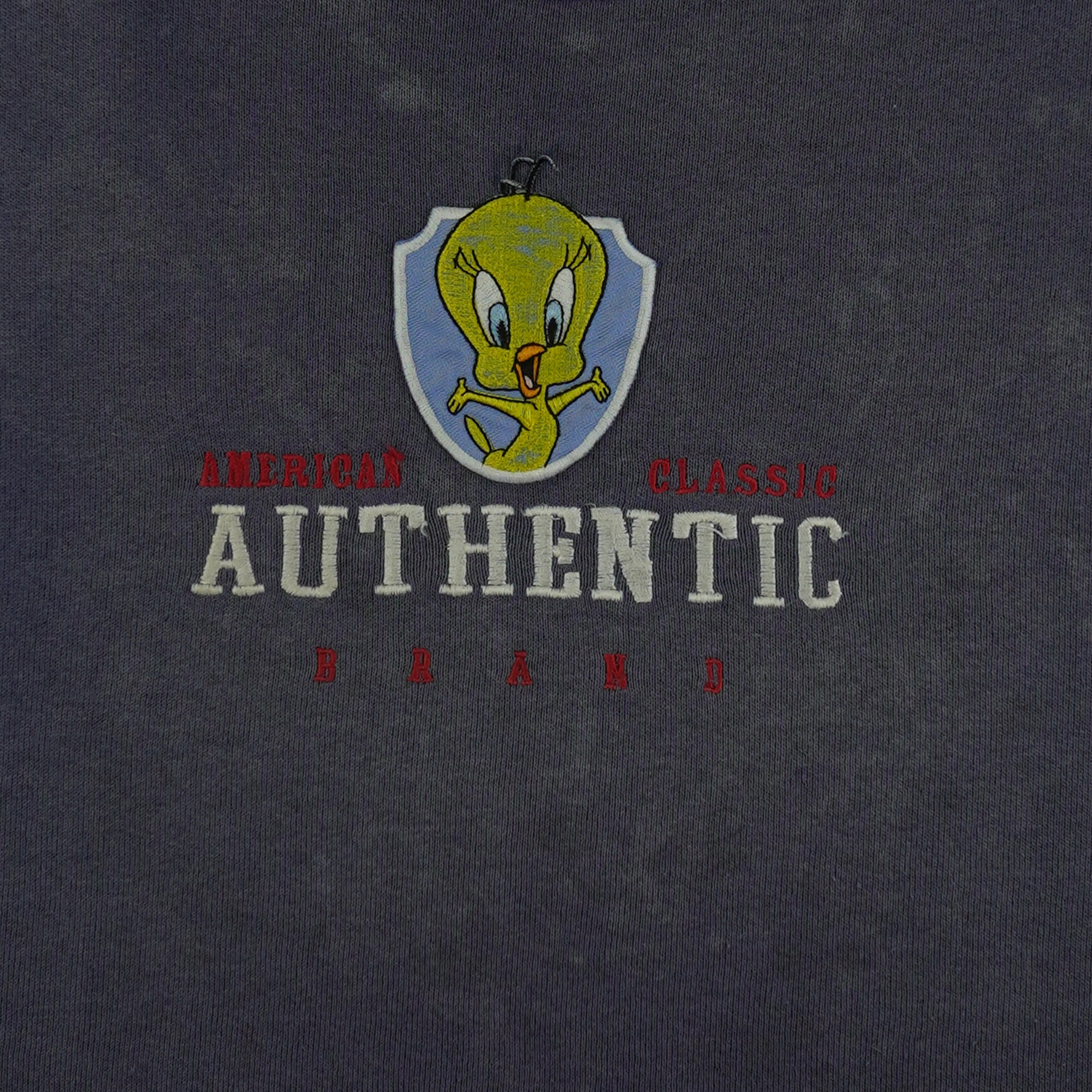Looney Tunes - Tweety American Classic Crew Neck Sweatshirt 1990s X-Large Vintage Retro