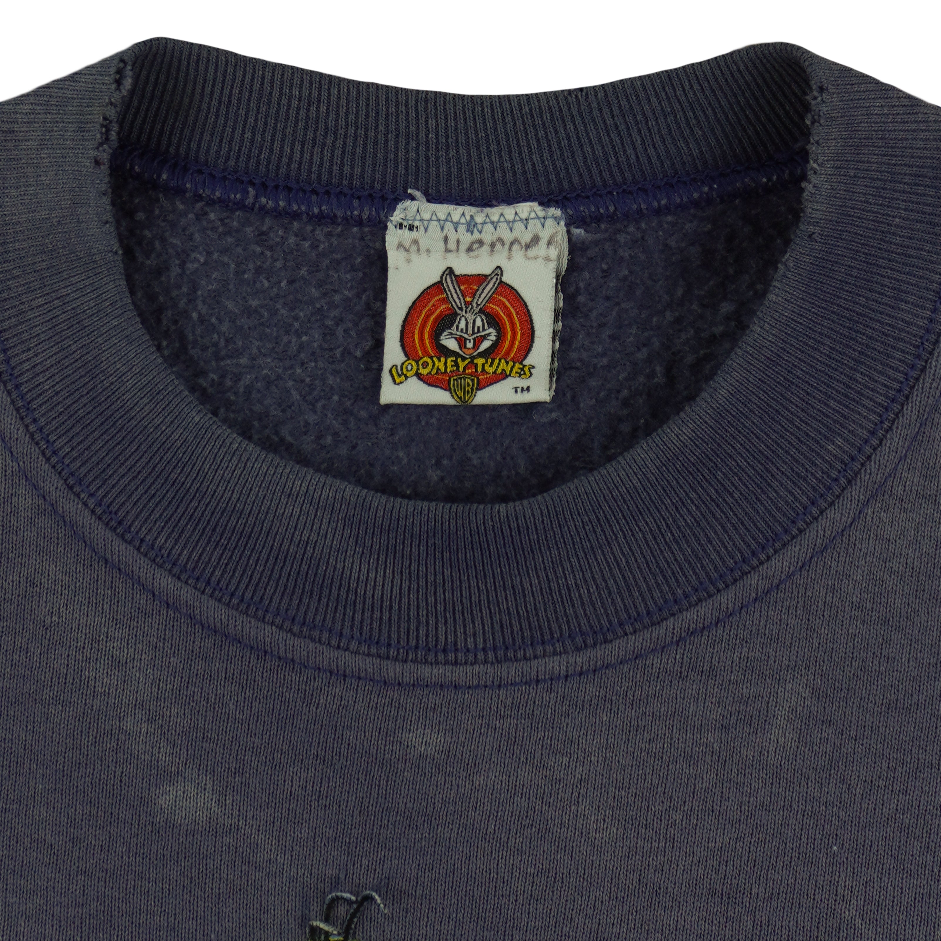 Looney Tunes - Tweety American Classic Crew Neck Sweatshirt 1990s X-Large Vintage Retro