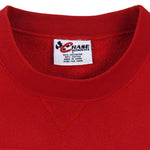 Budweiser (Chase) - Red Dale Earnhardt Jr. Crew Neck Sweatshirt 1990s Large Vintage Retro