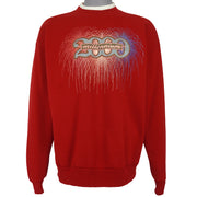 Vintage (Morning Sun) - Millennium Crew Neck Sweatshirt 2000 X-Large Vintage Retro