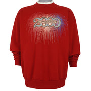 Vintage (Morning Sun) - Millennium Crew Neck Sweatshirt 2000 X-Large Vintage Retro