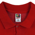 Vintage - Shamrock Bar Snowmobile 1/4 Button-Up Sweatshirt 1990s Large Vintage Retro