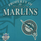 Starter - Property Of The Florida Marlins T-Shirt 1994 X-Large Vintage Retro Baseball