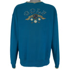 Vintage (Great America) - Golfing Tradition Crew Neck Sweatshirt 1990s Large Vintage Retro